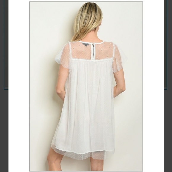 😻😻 S/M/L PEARL LACED DRESS - Picture 4 of 6